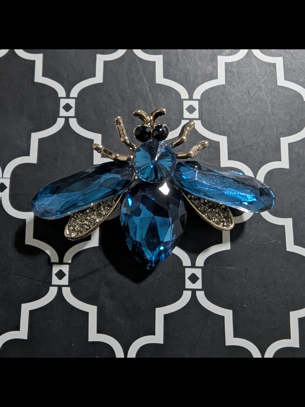 Glass Brooch